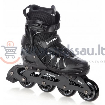 Reguliuojami riedučiai Raven Expert Black, 40–43 Reguliuojami riedučiai Raven Expert Black, 40–43